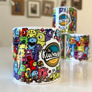 Mini Mugs dans l'univers coloré du Kiwano