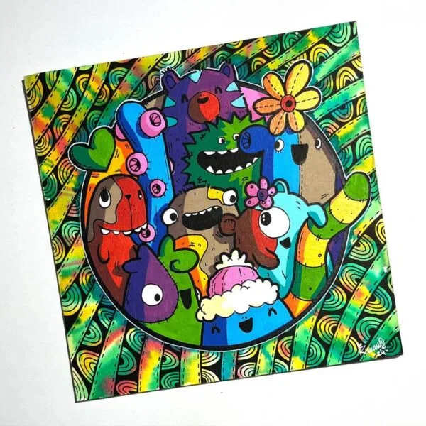 Dessin "série bulle N°07"